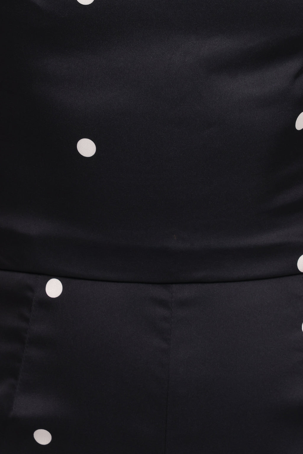 Bentley Halterneck Jumpsuit - Black Polka Dot