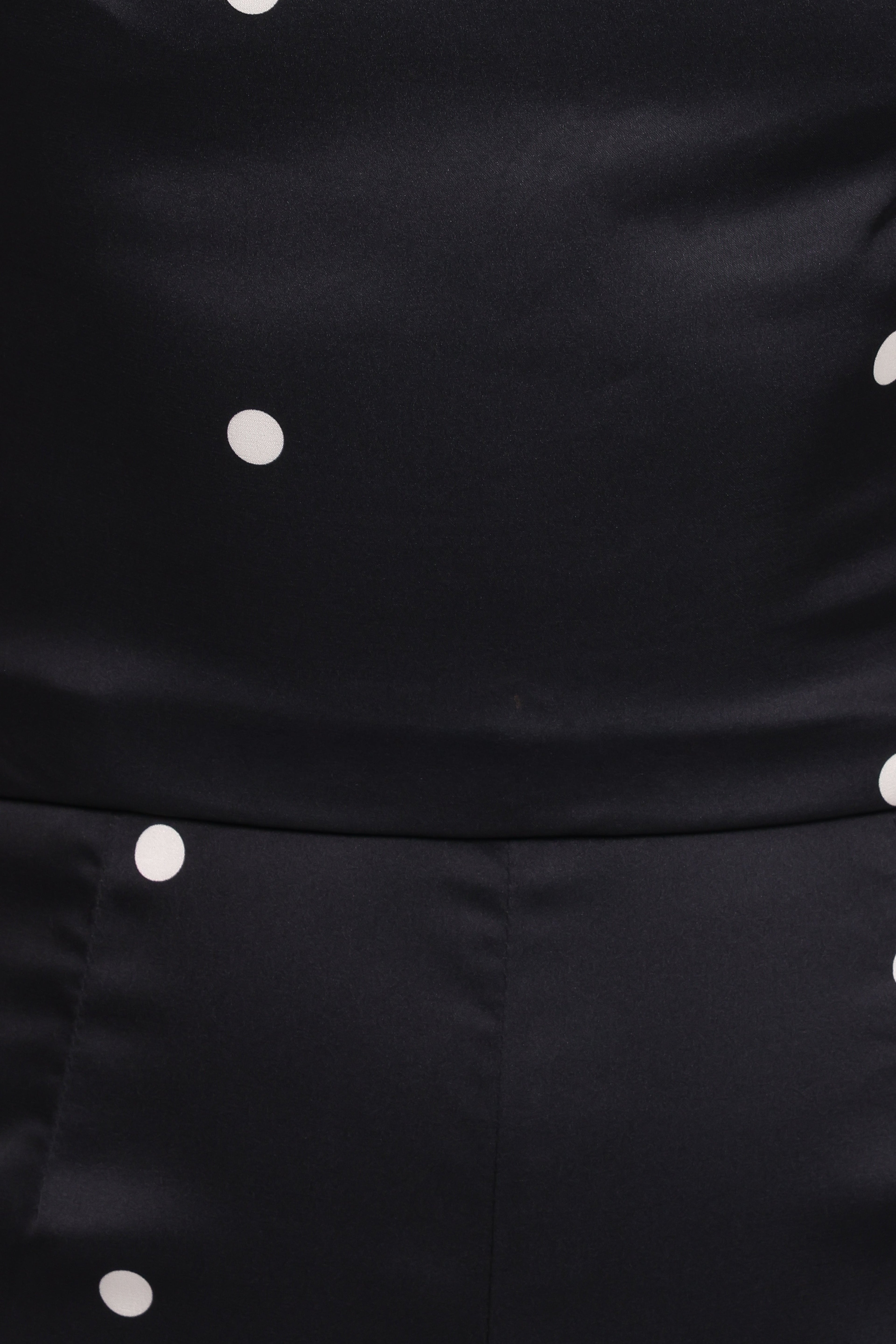 Bentley Halterneck Jumpsuit - Black Polka Dot